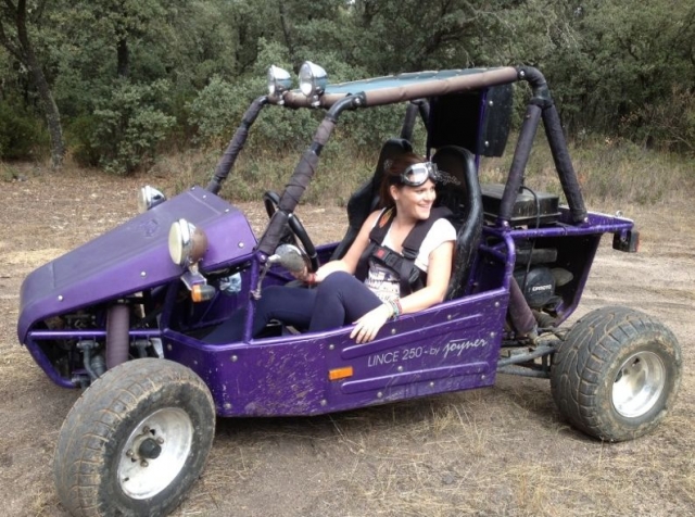 Bachelorette party in a buggy 